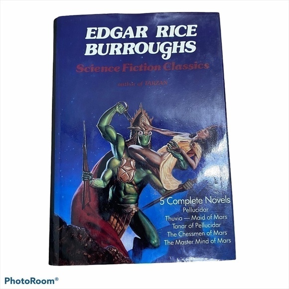 Edgar Rice Burroughs Science Fiction Classics Book - Picture 1 of 4
